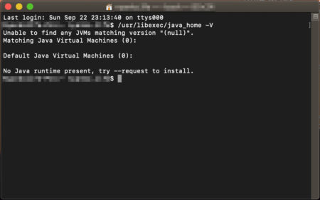 JavaJDKファイルが全て削除された。